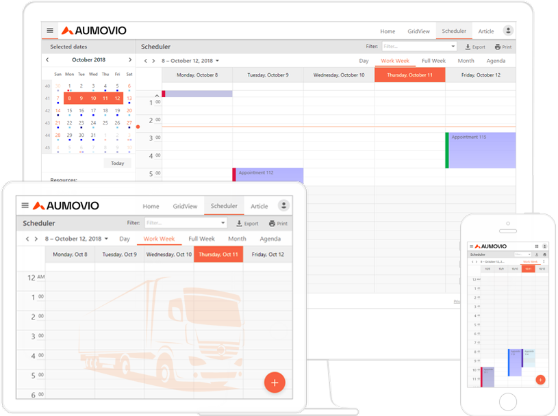 DevExpress Responsive Web Application Project Template